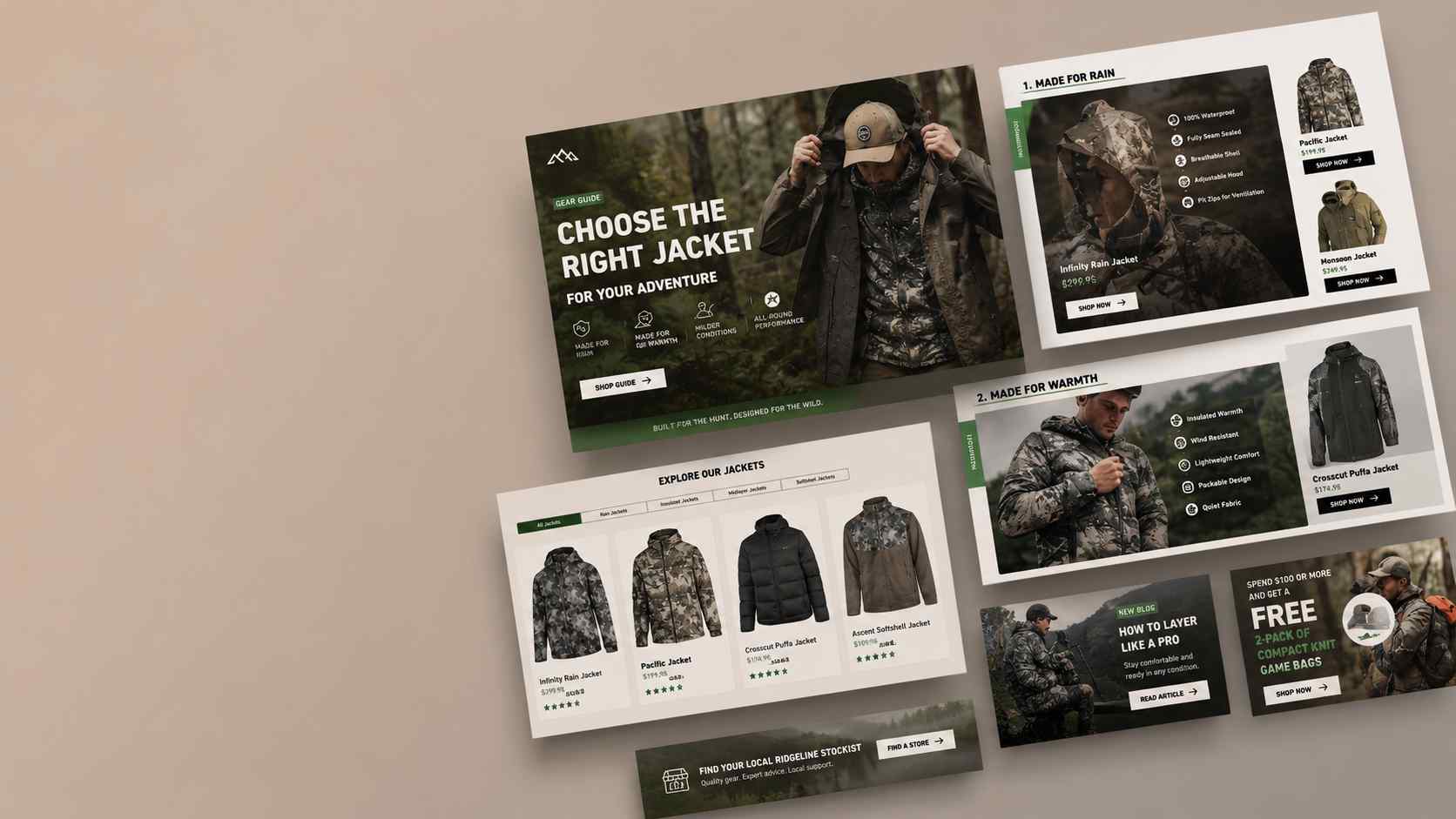 Email marketing campaign in production